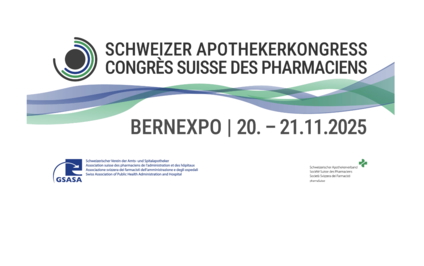 Schweizer Apothekerkongress 2025 - jetzt anmelden!
