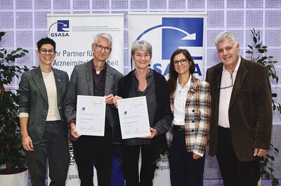 Jeannette Goette & Herbert Plagge nouveaux membres d'honneur de la GSASA