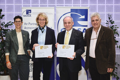 Dr. Stefanie Deuster & Dr. Uli Lösch erhalten GSASA Award 2024